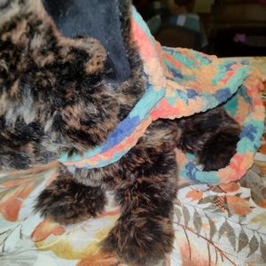 Dog jacket, dog sweater, handmade crochet dog jacket.